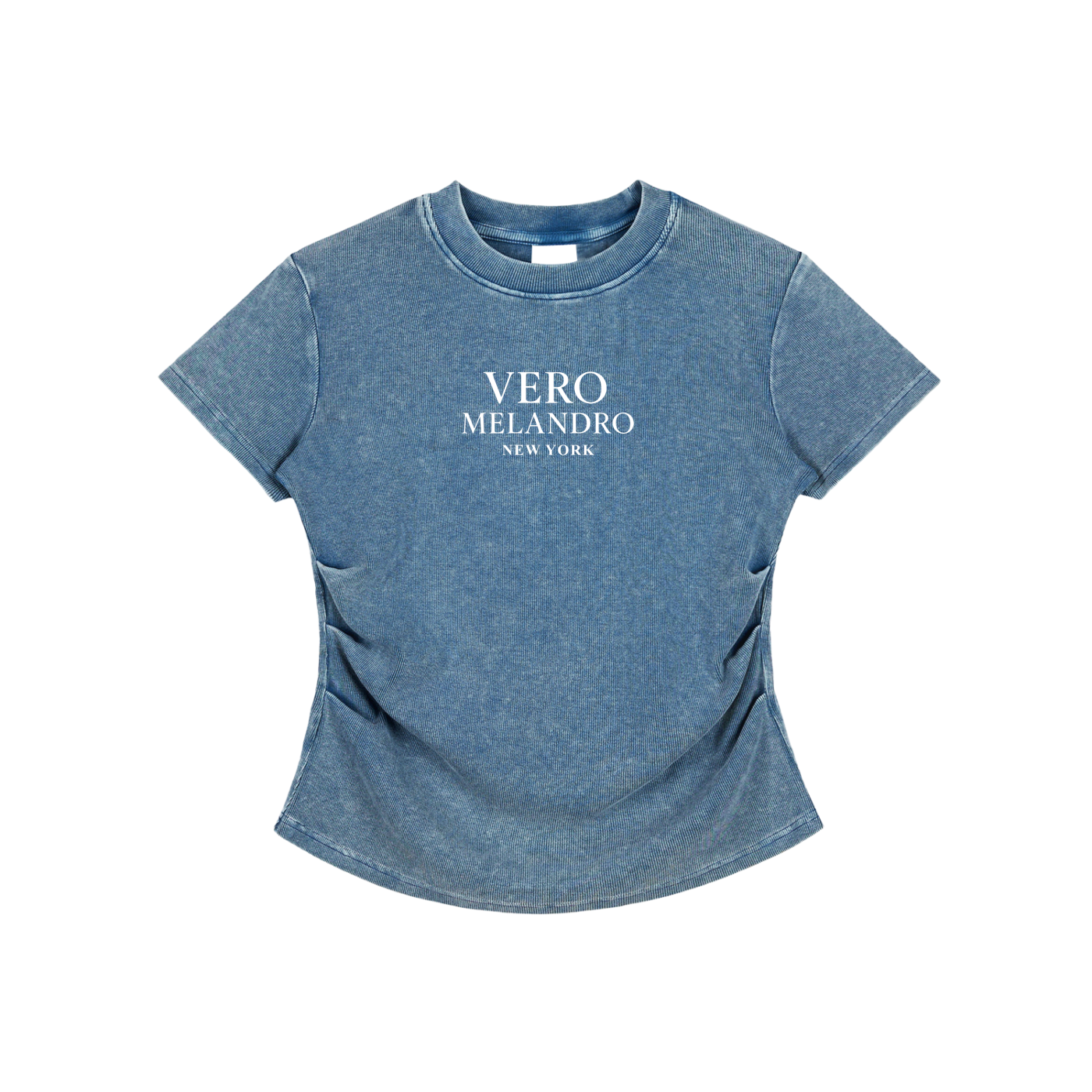 Vero Melandro Womens Vintaged-Wash T-Shirt