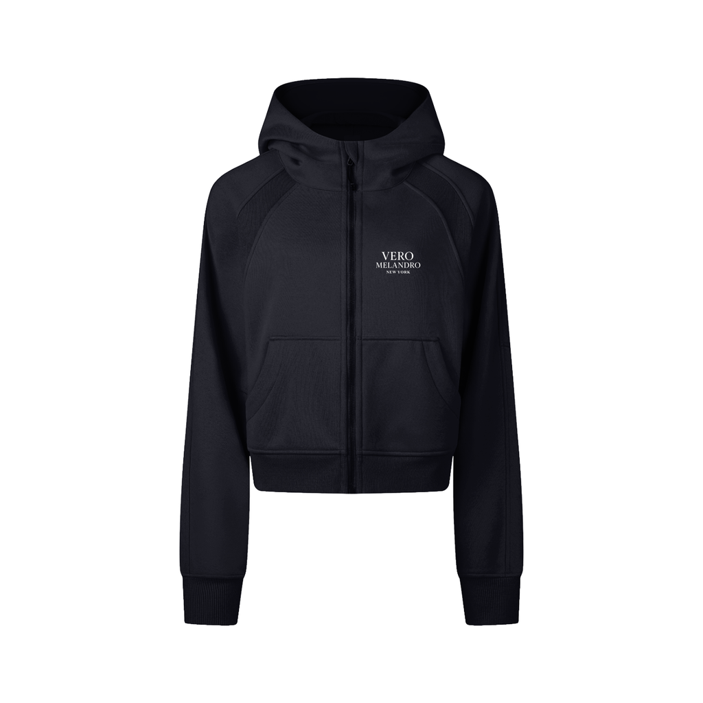 Vero Melandro Cropped Hoodie