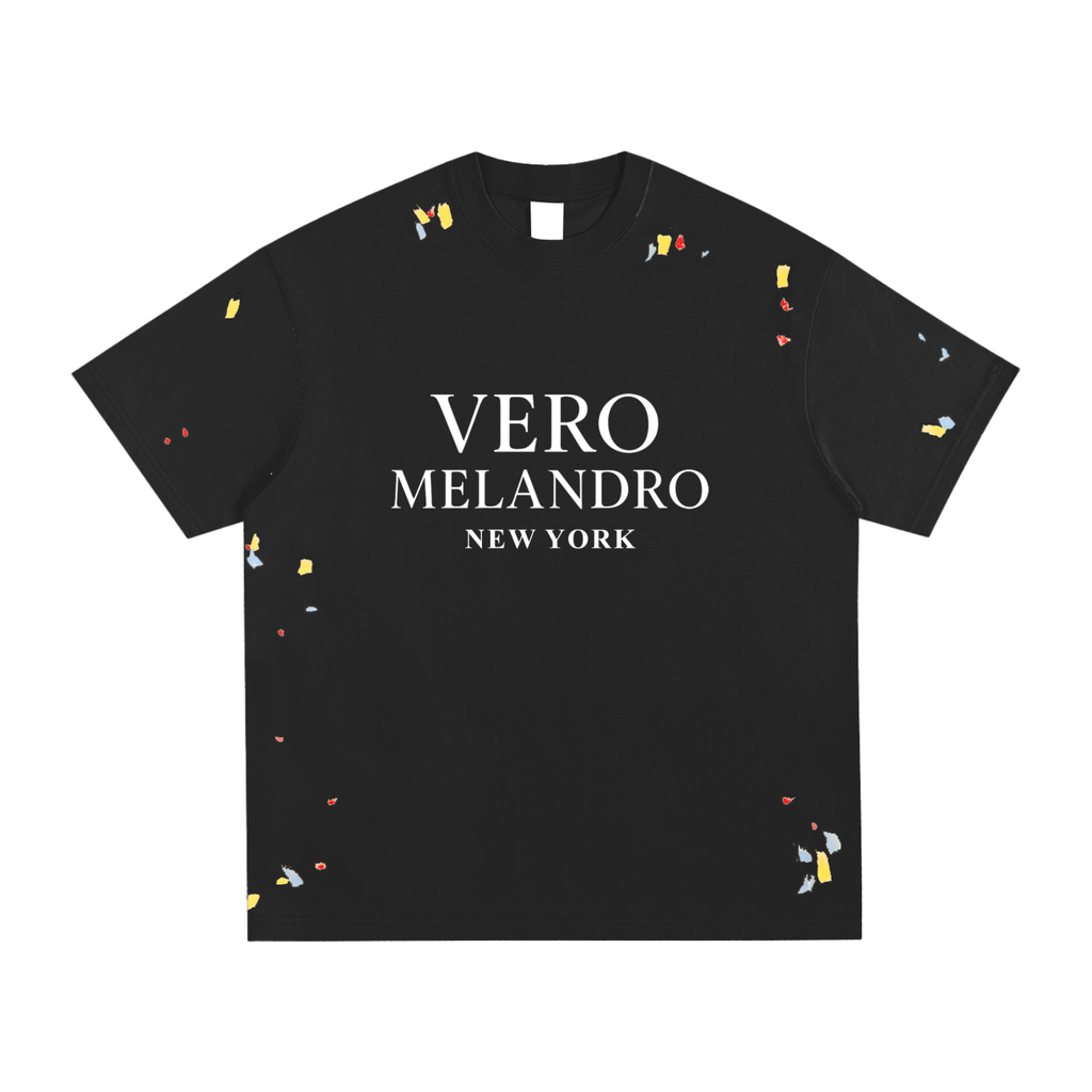 Vero Melandro Paint Splatter T-Shirt