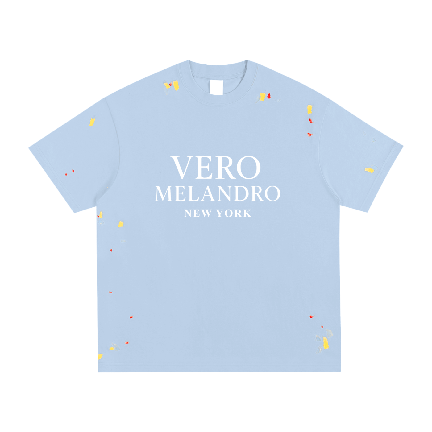 Vero Melandro Paint Splatter T-Shirt