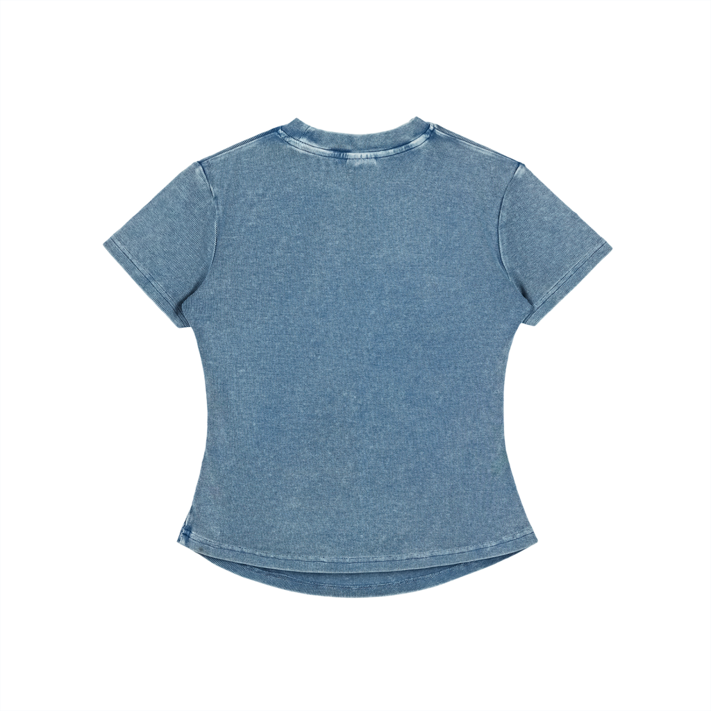 Vero Melandro Womens Vintaged-Wash T-Shirt