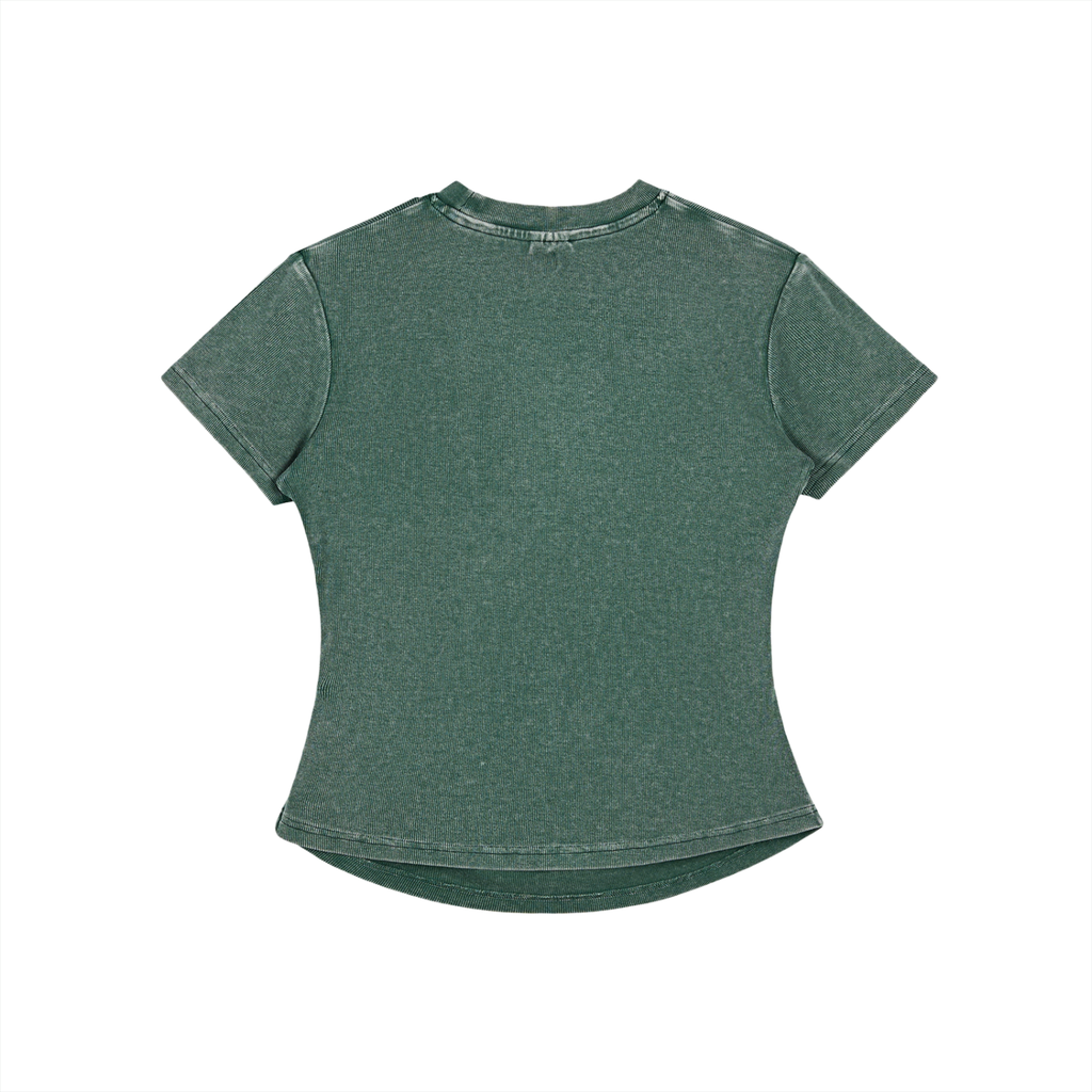Vero Melandro Womens Vintaged-Wash T-Shirt