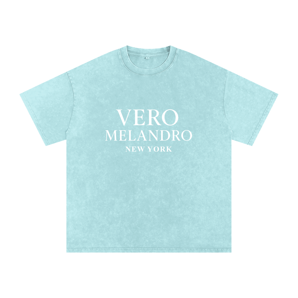 Vero Melandro Acid Wash Oversize T-Shirt