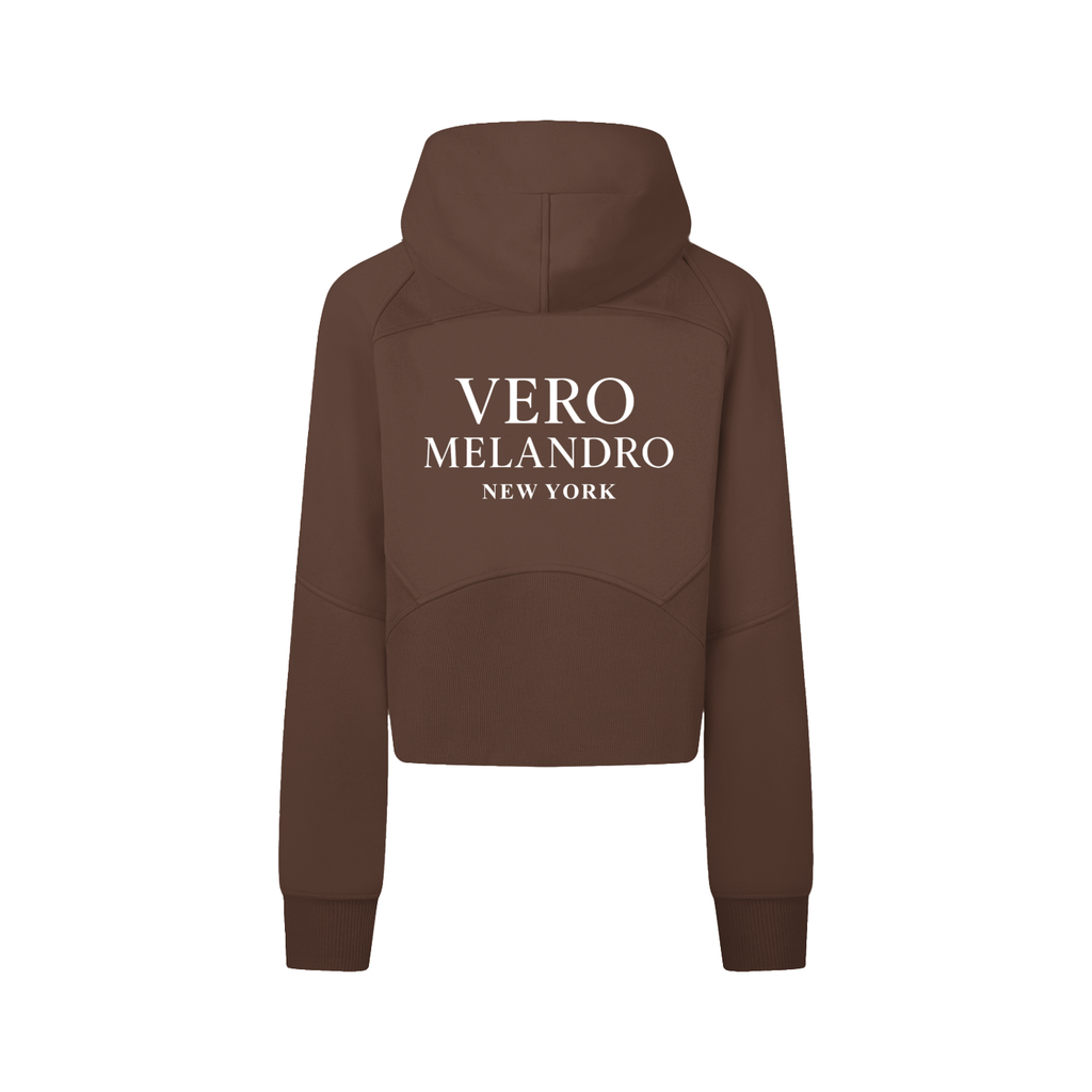 Vero Melandro Cropped Hoodie